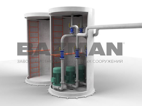 Насосная станция хозяйственно питьевого водоснабжения