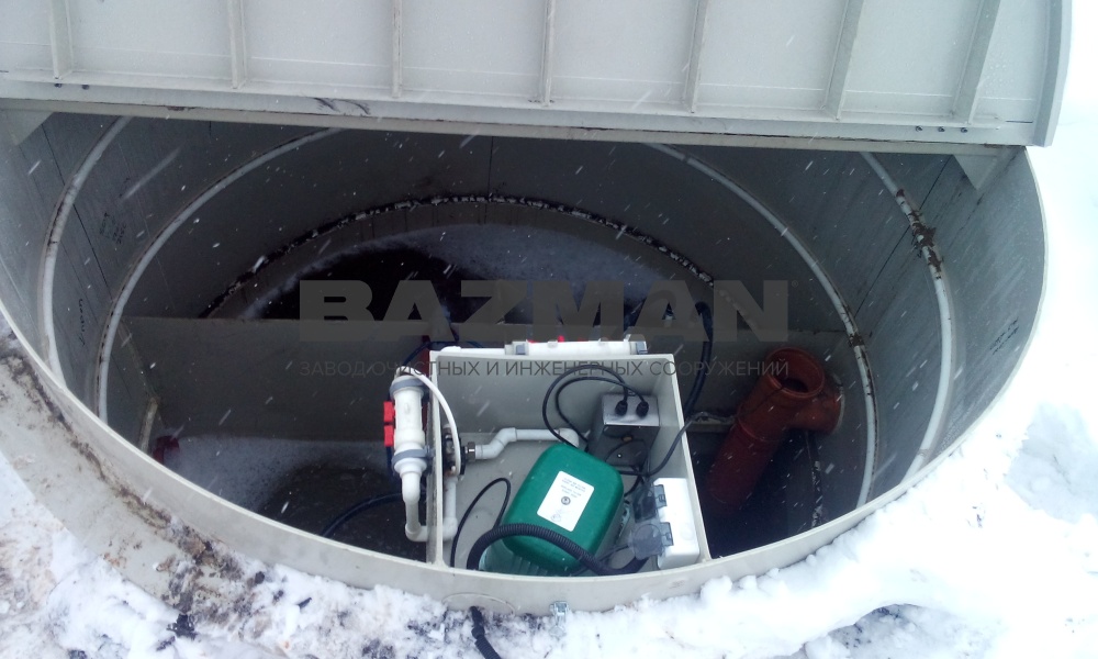 Подземные канализационные очистные сооружения Армавир Лукойл