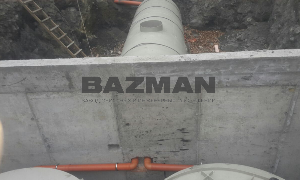 КОС 40 м3/сутки Объект РСО Алания